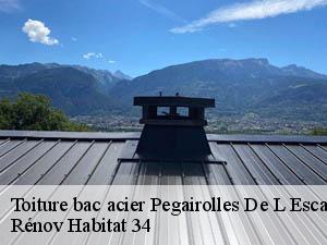 Toiture bac acier  pegairolles-de-l-escalett-34700 Rénov Habitat 34 